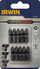 Set bitash kaçavide Irwin Impact Pro Performance PZ2, 25mm, 10 copë, gri