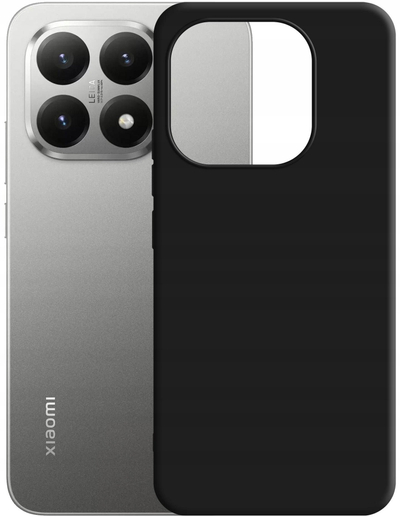 Futrollë 3mk Matt Case Pro për Xiaomi 15T 5G, mbrojtëse, e zezë