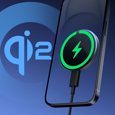 Karikues wireless Aukey LC-MC10 MagLink Aura, 15W, USB-C, i zi
