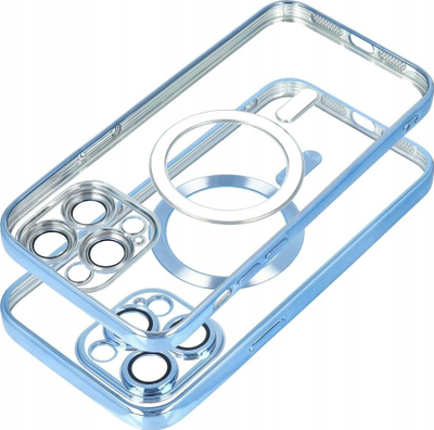 Kapak mbrojtës OEM Electro për iPhone 16 Pro, MagSafe, blu