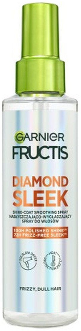 Spray për drejtimin e flokëve Garnier Fructis Diamond Sleek, mbrojtje nga nxehtësia, 150ml