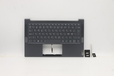 Kapak me tastierë për laptop Lenovo 5CB1B05301, pjesë për zëvendësim, i zi
