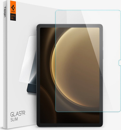 Xham mbrojtës Spigen GLAS.tR Slim për Samsung Galaxy Tab S9 FE, 9H, i tejdukshëm