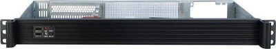 Kuti serveri rack Inter-Tech IPC 1U-K-126L, 19", pa furnizim, e zezë