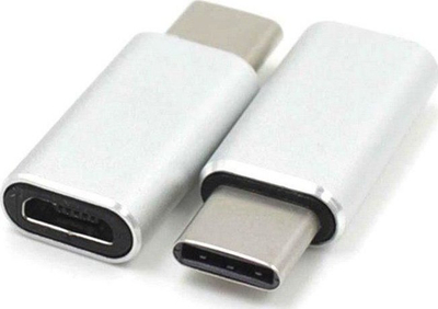 Adapter USB PremiumCord USB C në Micro USB, 5 Gb/s, 4.5 W, argjendtë