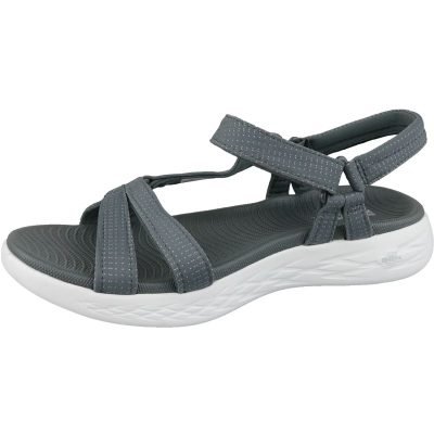 Сандали Skechers On The Go 600 15316 CHAR, ѓон со амортизација, сиви