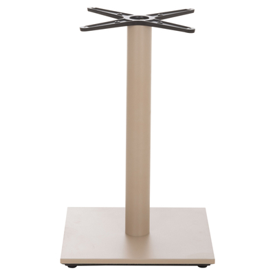 Bazë tavoline HM HM438.25, metal, 46x46x72 cm, cappuccino matt