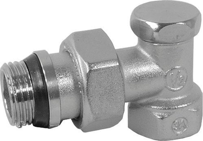 Аголна повратна вентила Giacomini, 1/2\"x1/2\", хром