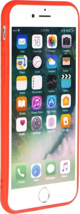 Mbrojtëse telefoni Forcell SOFT për Xiaomi Redmi 9C, silikon, e kuqe