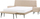 Set dhome gjumi ESSONNE, 4 pjese, krevat EU Super King Size, lekure artificiale, beige