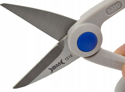 Gërshërë elektrikisti BM 1310, 160mm, dorezë Maxi Grip, gri-blu