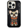 Maskë Nimmy Glasses Cool Dog për iPhone 16 Pro Max, 6.9", TPU PC, e zezë
