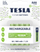 Bateri të rikarikueshme Tesla, AAA, 800mAh, paketë 4 copë