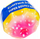 Top lodre Sombo Bouncing Ball, 7cm, shumëngjyrësh, set me 12 copë