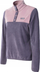 Bluzë fleece për goca Elbrus Larco W, 100% poliester, jakë e lartë, rozë vjollcë