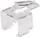 Kapëse riparimi RJ45 Intellinet, set 50 copë, transparente