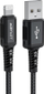 Kabllo USB Acefast USB A në Lightning, 1.8 m, 2.4A, e zezë