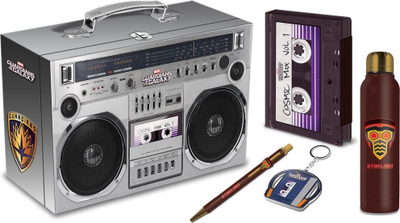 Сет подарок Marvel Guardians of the Galaxy Starlord Boom Box, премиум, шарен