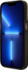 Kapak telefoni Guess GUHCP14LLC4PSGK për iPhone 14 Pro, Liquid Glitter 4G, i zi transparent