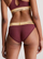 Mbathje për femra Calvin Klein Bikini, të kuqe të errëta