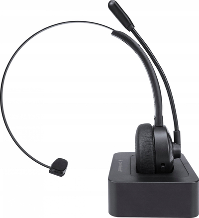 Kufje Bluetooth Gembird BTHS-M-01, mono, me mikrofon boom, të zeza