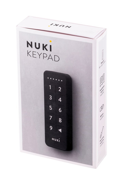 Tastierë smart Nuki Keypad, 6 shifra, për Nuki Smart Lock, e zezë