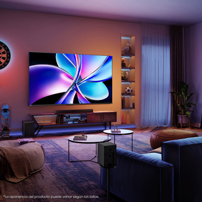 Телевизор Hisense 65E7Q PRO, 65\", QLED 4K UHD, 144Hz, црн