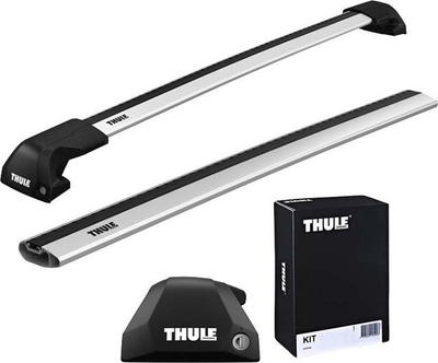 Шина за таван Thule WingBar Edge, аеродинамична, алуминиумска, сребрена