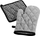 Set dorezë furre dhe nënftonjeri Cuisiline, pambuk, 28cm, gri