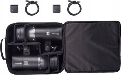 Сет бlice Elinchrom ONE Dual Kit, 2x off camera flash, со додатоци, црн