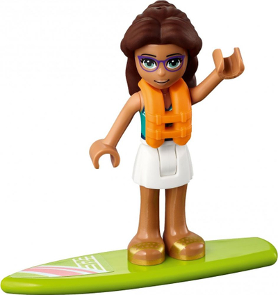 Lodra ndërtimi LEGO Friends 41697 Turtle Rescue Vehicle, 90 copa, për kalamaj 6+