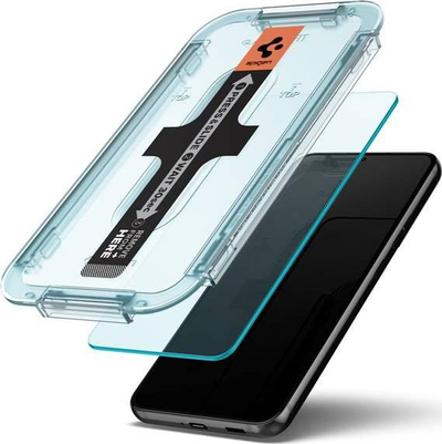 Xham mbrojtës Spigen GLAS.tR ez Fit për Samsung Galaxy S22, 2 copë, transparencë e lartë