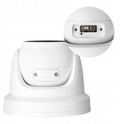 Kamerë IP dome BCS BCS-V-EIP28FSR3-Ai2(2), 8MP 4K, IR 30m, IP67, e bardhë