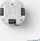 Ndërfaqe HomeMatic IP Wiegand, modul zgjerues, për sistem smart home, i bardhë