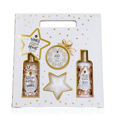 Set dushi Accentra Winter Magic, Xhel dushi 100 ml + Losion trupi 100 ml + Sapun 40 g + Krem trupi 30 ml