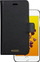 Këllëf libri Dbramante1928 New York Pro për iPhone 8 7 6 SE 2020, lëkurë, me xhepa kartash, i zi