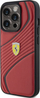 Mbrojtëse telefoni Ferrari Twist Metal Logo për iPhone 15 Pro 6.1", e kuqe
