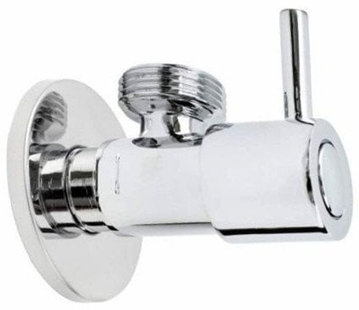 Valvul këndore hidraulike, kokë qeramike, 1/2" x 1/2", krom
