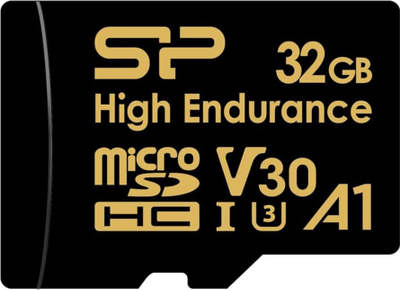 Kартичка меморија Silicon Power Golden, 32GB, MicroSDHC UHS I U3, црна