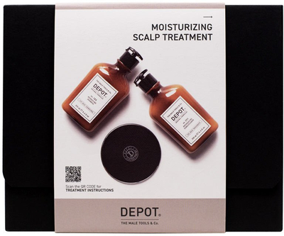 Set për flokë Depot 100 Hair Cleanser No.103 250ml, 200 Hair Treatments No.201, hidratues