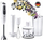 Blender dore Braun Multiquick 3 MQ 3137 Sauce+, 750W, me enë prerëse 0.6L, i bardhë