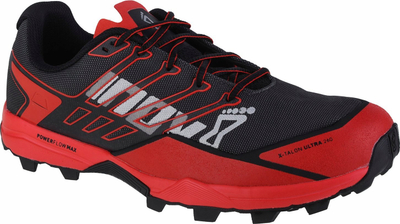 Atlete trail running Inov8 X-Talon Ultra 260 V2, Powerflow Max, taban me fole agresive, të zeza me të kuqe