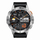Smartwatch Gravity GT22-4, ekran me ngjyra, i papërshkueshëm nga uji, portokalli me të zezë