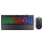 Kombo Gaming Rampage Fortuna V2 – Tastierë + Maus, USB, RGB, E Zezë