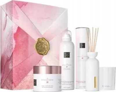 Set dhurate Rituals The Ritual of Sakura Medium, per kujdes trupit, 200ml, roze