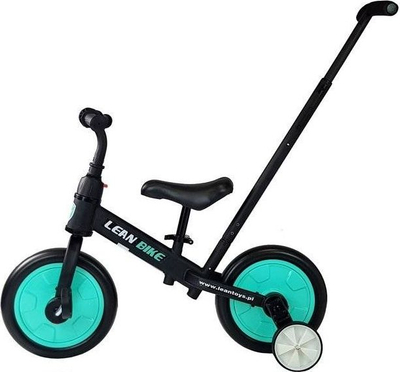 Трицикл Lean TRIKE 3in1, велосипед без педали, прилагодливо седиште, портокалов