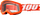 Syze motokrosi 100% Strata 2 Junior, xham transparent anti-fog, portokalli