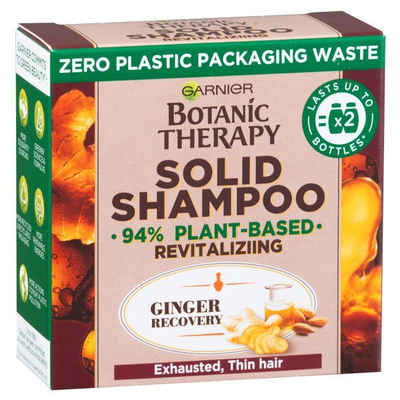 Shampo i ngurtë për flokë të dobët Garnier Botanic Therapy (Ginger Recovery) 60 g