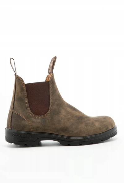Çizme Blundstone 585 Classic, lëkurë e mirë, unisex, kafe Rustic