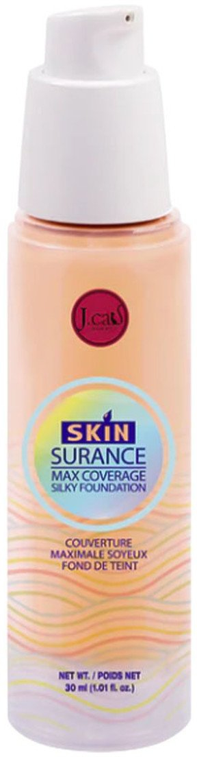 Fondatinë e lëngshme J Cat Skinsurance Max Coverage Silky, mbulim i lartë, efekt natyral